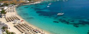 Psarou beach mykonos