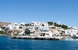 ferry to milos