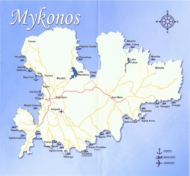 mykonos map