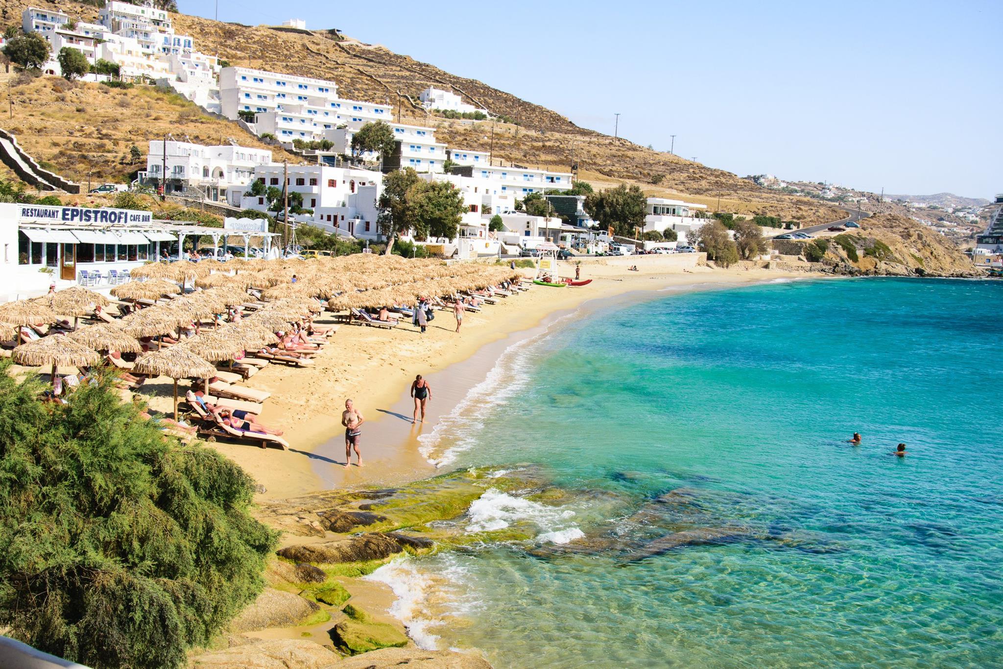 Agios Stefanos Beach Mykonos