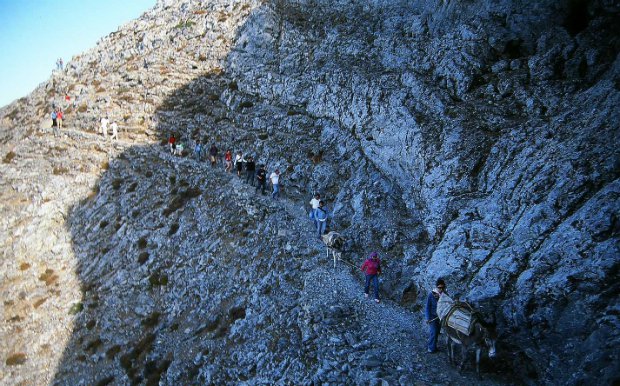 Amorgos marked paths