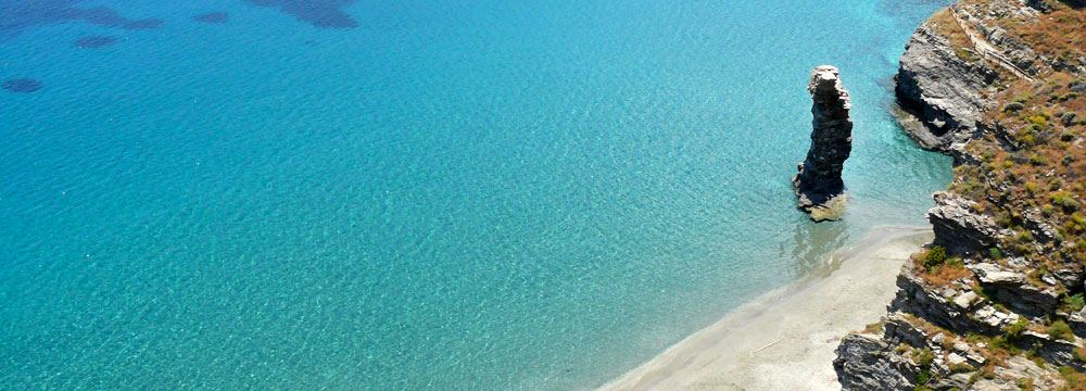 Andros Grias Pidima Beach – Old Woman’s Jump Beach