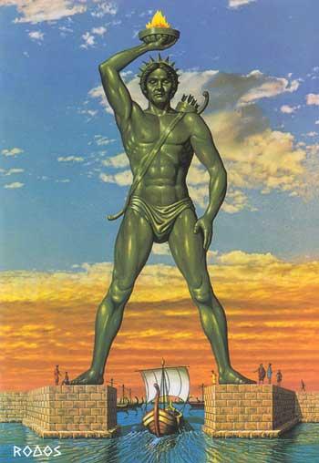 Colossus of Rhodes Greece