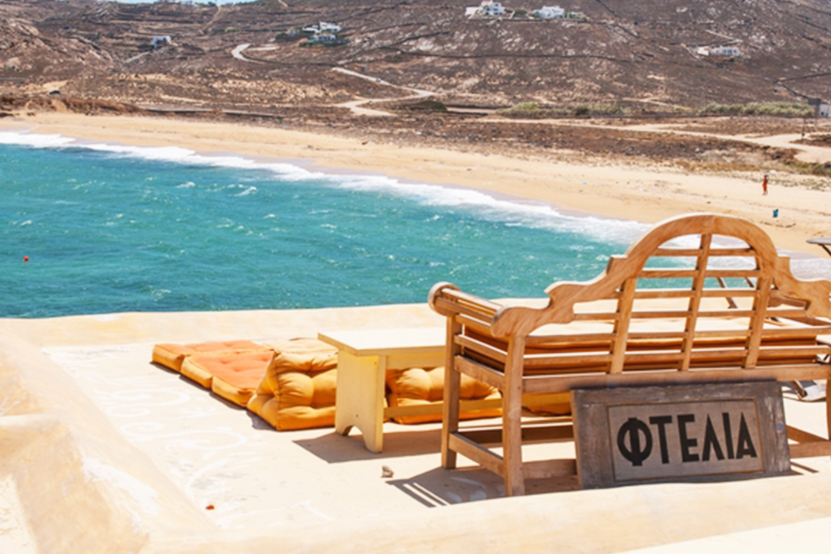 Ftelia beach Mykonos