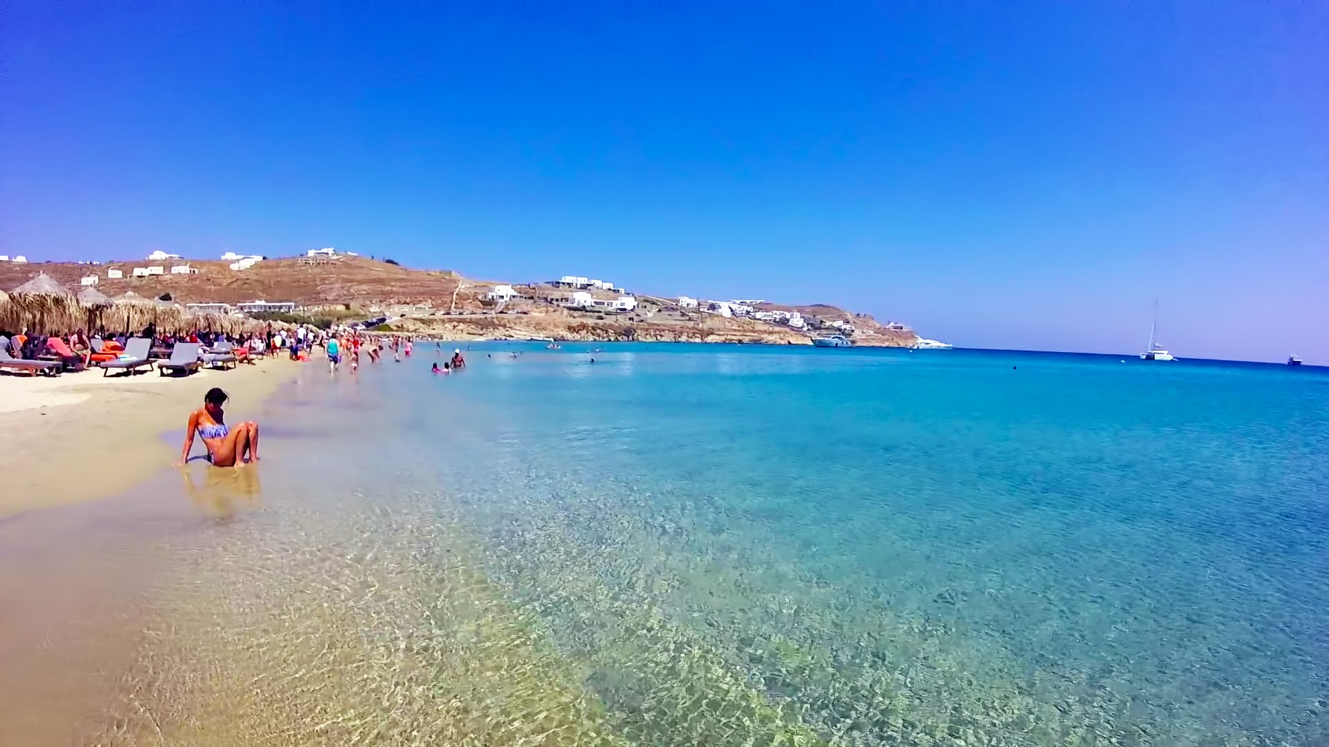 Kalo Livadi beach Mykonos