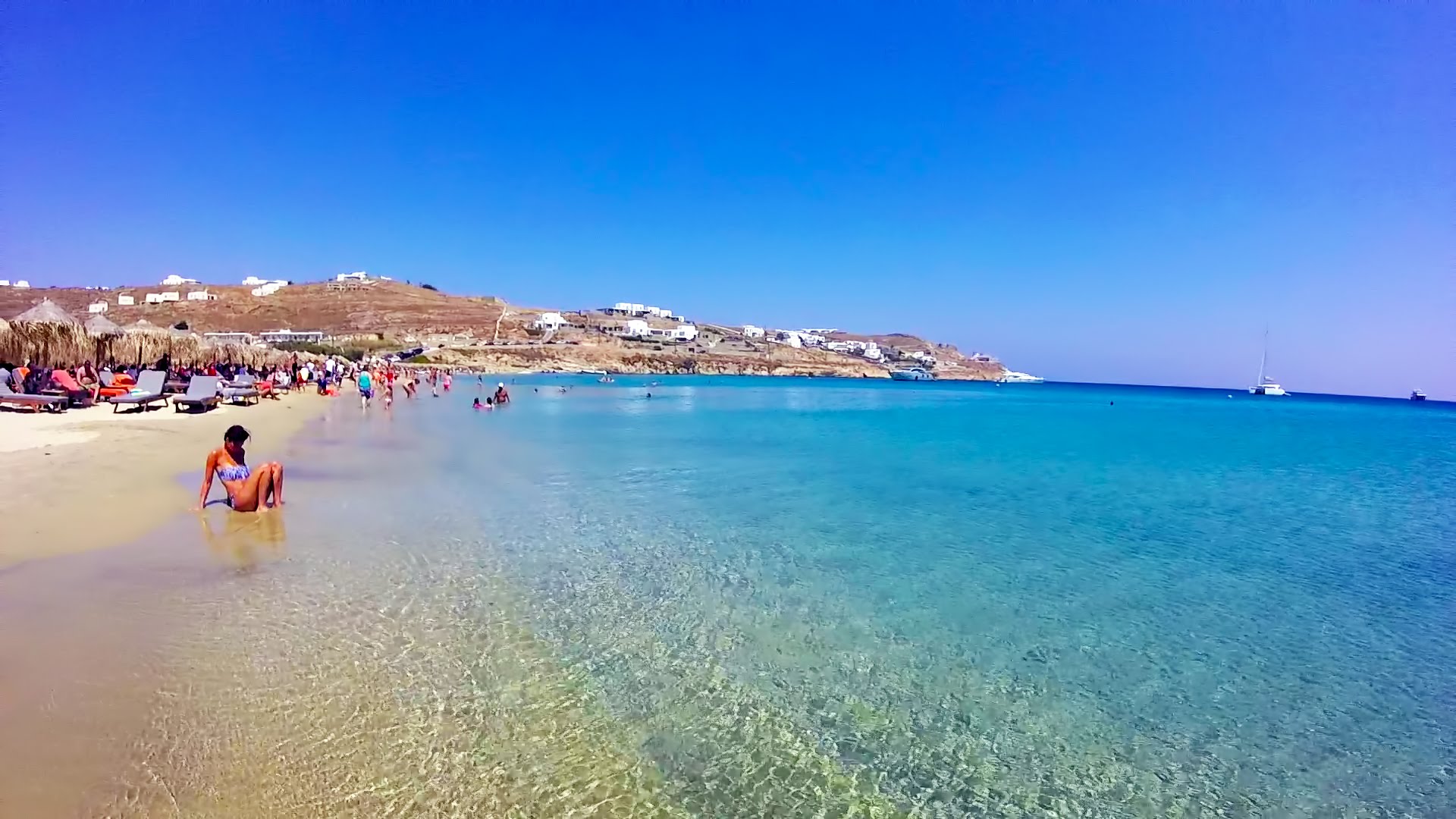 Kalo Livadi beach Mykonos