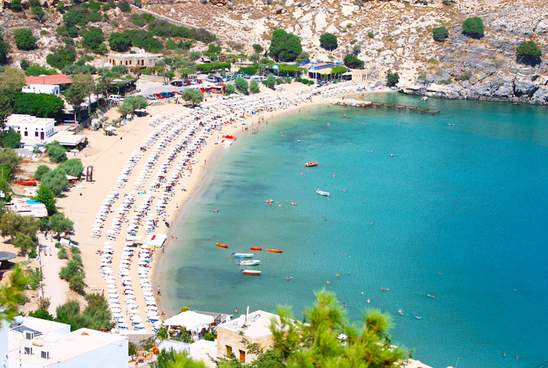 Lindos Beach