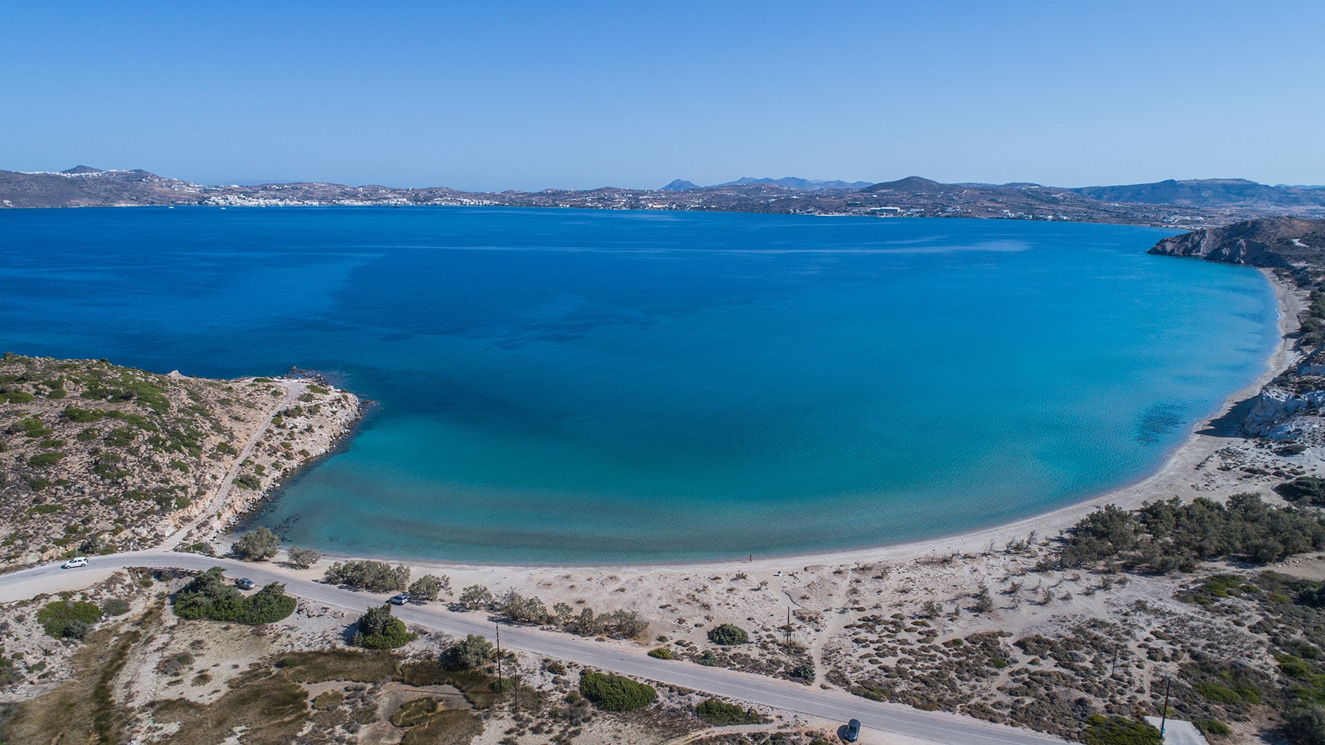 Milos Achivadolimni beach