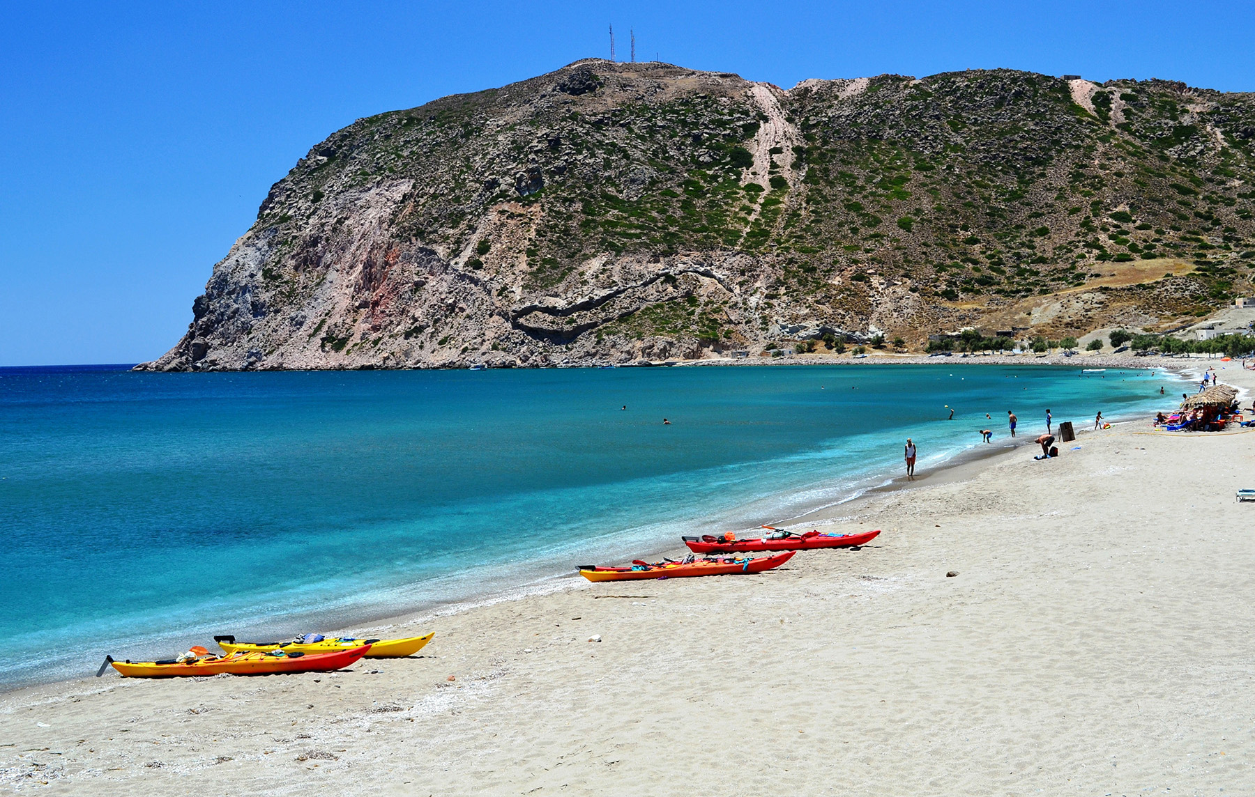 Milos Agia Kiriaki Beach