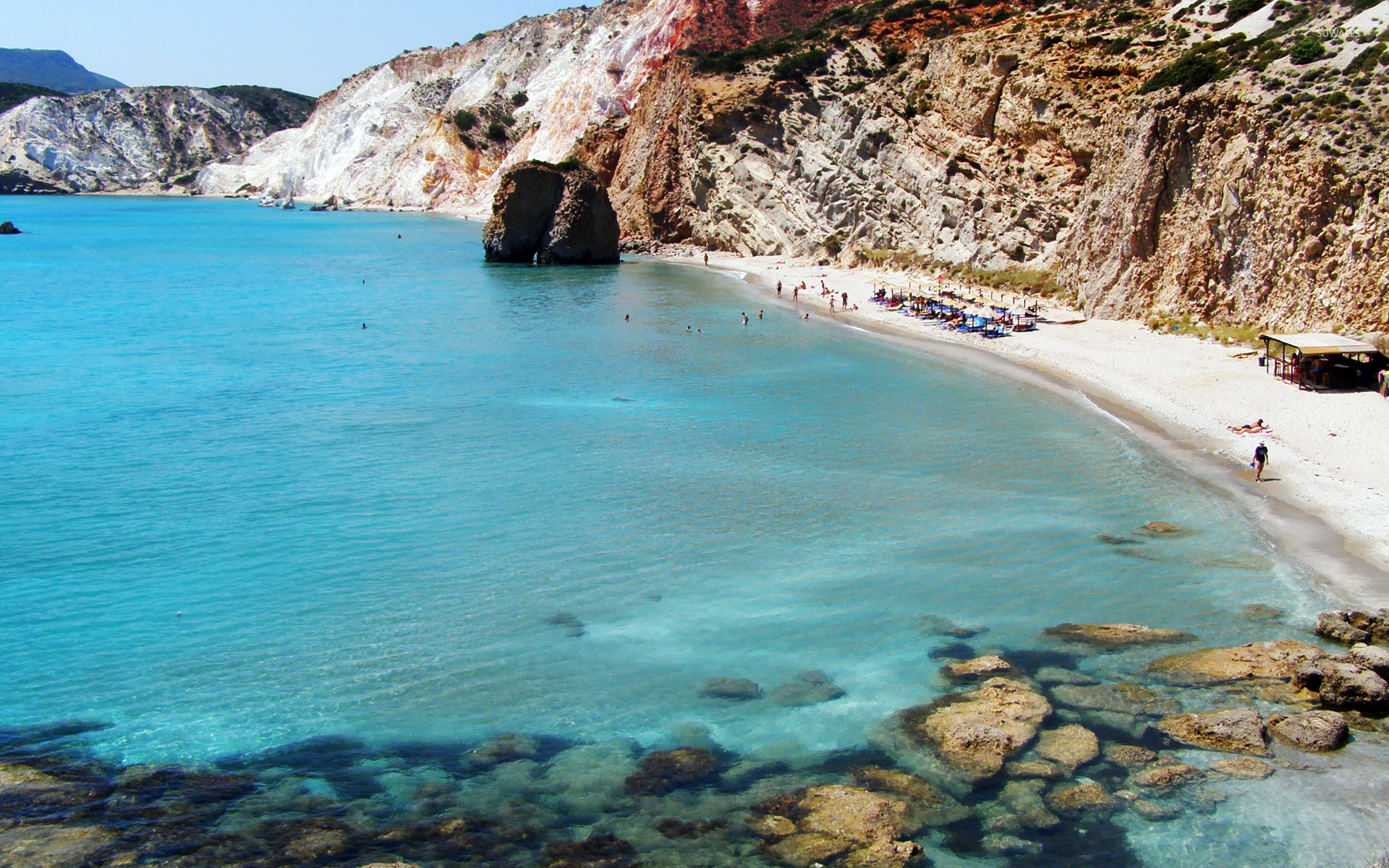 Milos Firiplaka Beach