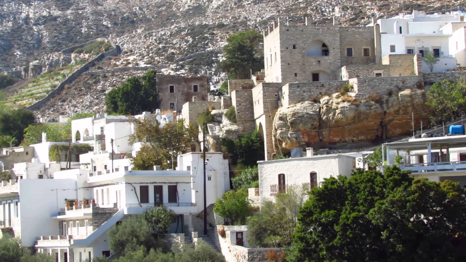 Naxos Apiranthos Village