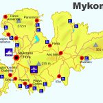 Map of Mykonos Beaches