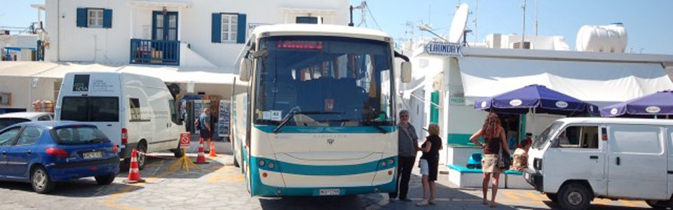 mykonos bus