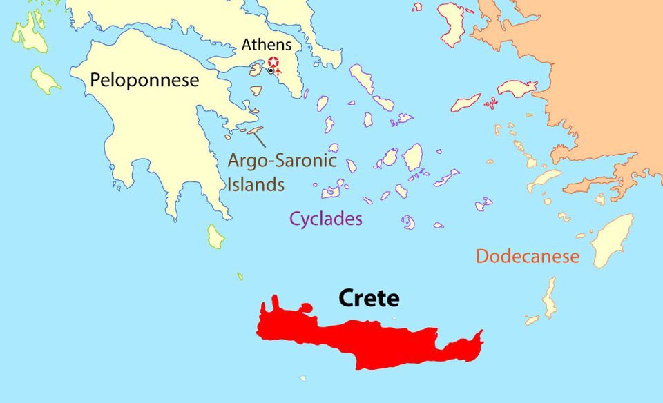 Is Crete part of Greece