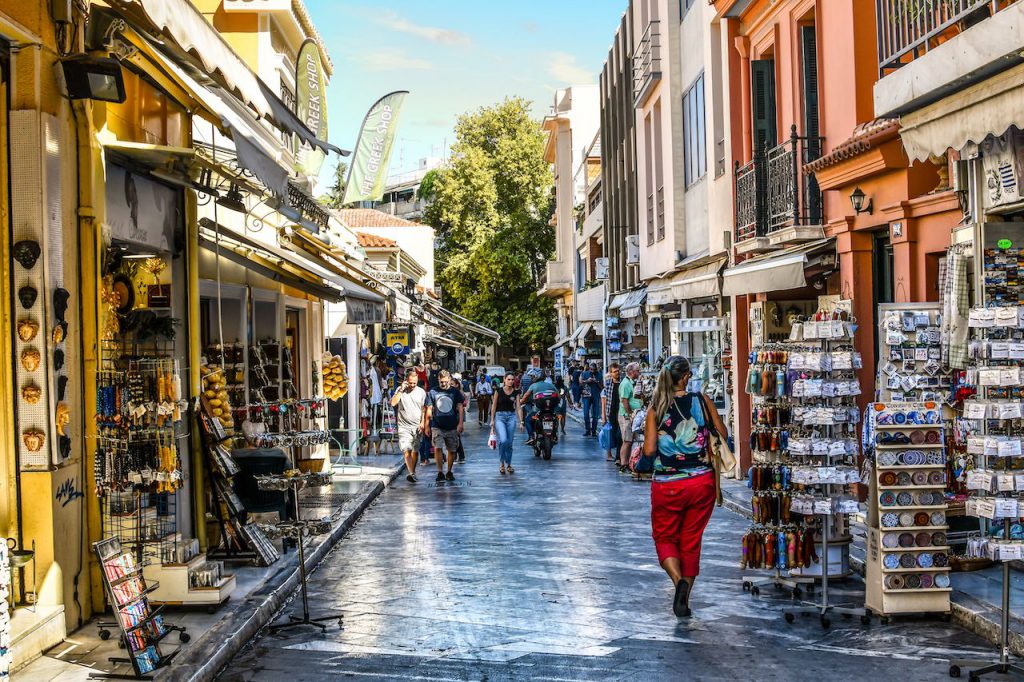 Plaka Athens Greece