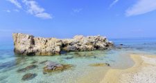 Beach Antiparos island Cyclades