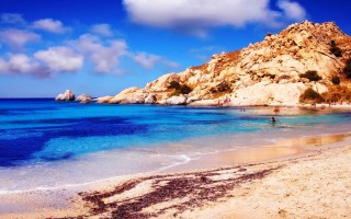Mikri Vigla beach Naxos