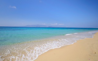 Plaka beach Naxos Greece