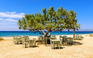Plaka beach Naxos