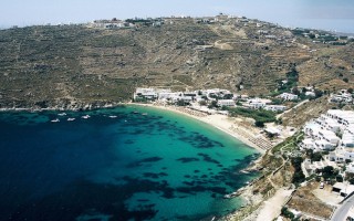 Psarou beach mykonos