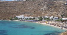 Psarou beach mykonos