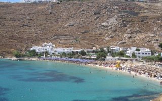 Psarou beach mykonos
