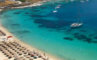 Psarou beach mykonos