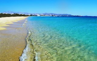 Saint Prokopios beach Naxos
