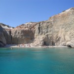 milos tsigrado beach
