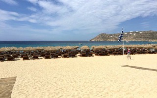 mykonos elia beach