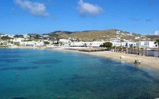 mykonos ornos beach