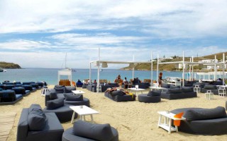mykonos ornos beach