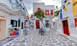 mykonos shopping
