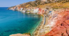 Milos Paleochori Beach