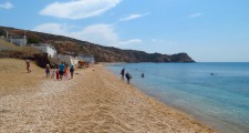 Milos Paleochori Beach