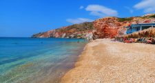 Milos Paleochori Beach