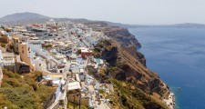 Santorini caldera