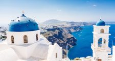 Santorini caldera