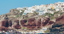 Santorini caldera