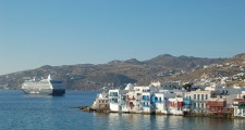 little venice mykonos island greece